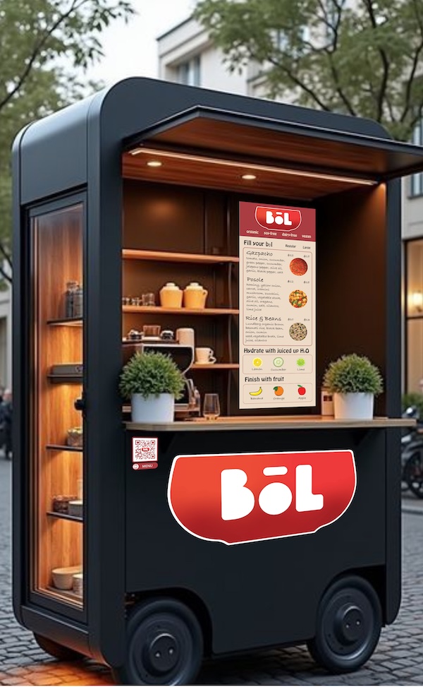 bōl food kiosk